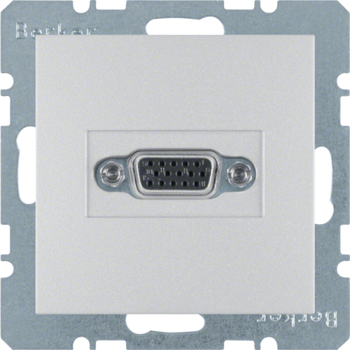 GNIAZDO VGA ALU MAT B.KWADRAT/B.7 - 3315401404 - HAGER - BERKER