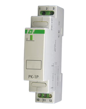 PRZEKAŹNIK ELEKTROMAGNETYCZNY 16A 1 STYK PRZEŁĄCZNY STEROWANIE 230V AC/DC STYK PRZEŁĄCZNY PK-1 - PK-1P-230V - F&F