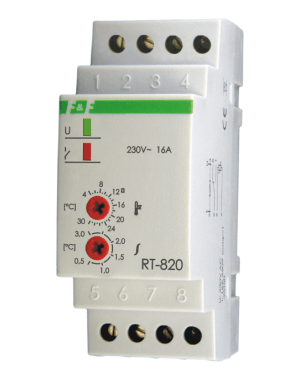 REGULATOR TEMPERATURY ZAKRES 30-60 STOPNI C RT-822 - RT-822 - F&F