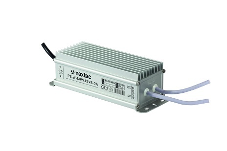 ZASILACZ LED WODOODPORNY IP67 12V 5,00A 60W - 903600 - POLTRONIC