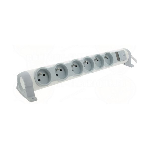 PRZEDŁUŻACZ Z WYŁĄCZNIKIEM /SAFE CONTROL/ 6X2P+Z 1.5 M - 50093 - LEGRAND