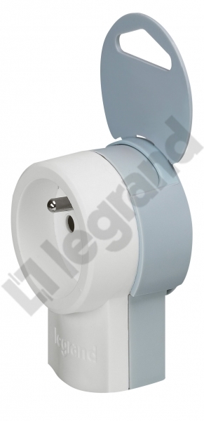 PRZEDŁUŻACZ (GNIAZDO PRZENOŚNE) 1X2P+Z - BEZ PRZEWODU HELMO - 50109 - LEGRAND