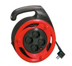 PRZEDŁUŻACZ ZWIJANY 4X2P+Z - 10/16 A - IP40 - IK08 - ZABEZPIECZENIE TERMICZNE - 15M - 90971 - LEGRAND