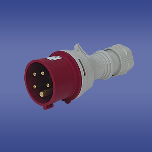 WTYCZKA PRZENOŚNA 16A 5 POLOWA 400V CZERWONA IP44 IVN 1653 - 50.12 - ELEKTROPLAST OPATÓWEK