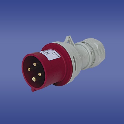 WTYCZKA PRZENOŚNA 32A 4 POLOWA 400V CZERWONA IP44 IVN 3243 - 50.13 - ELEKTROPLAST OPATÓWEK