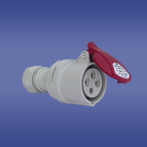 GNIAZDO PRZENOŚNE 16A 4 POLOWE IP44 ISN 1643 - 50.21 - ELEKTROPLAST OPATÓWEK