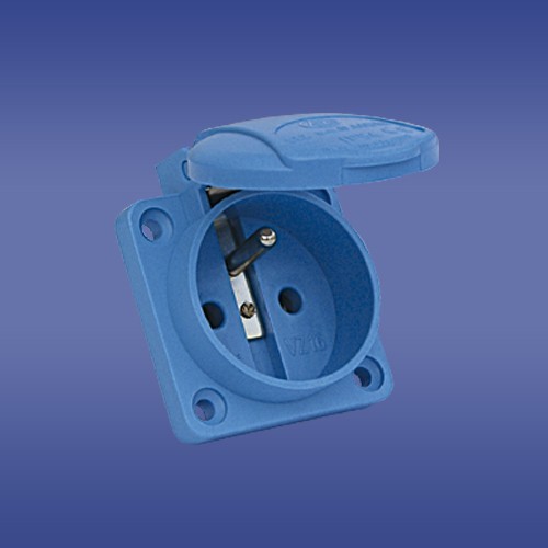 GNIAZDO TABLICOWE 16A 250V IP54 - 50.51 - ELEKTROPLAST OPATÓWEK