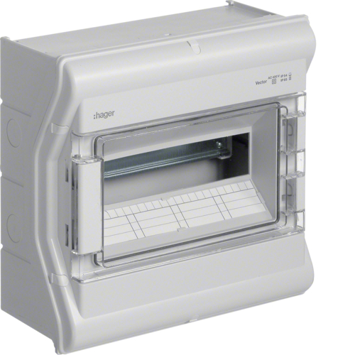 ROZDZIELNIA IP65 12 MODUŁÓW VECTOR II - VE112L - HAGER - BERKER
