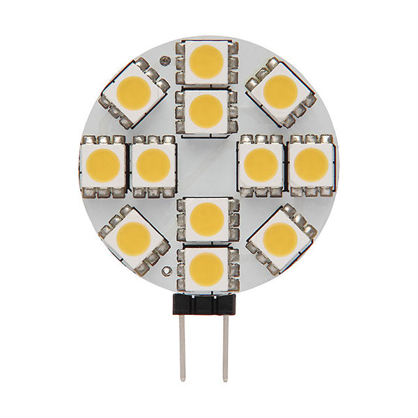ŹRÓDŁO LED 12V G4 2W WW 120° 12XSMD 140LM ODPOWIEDNIK 15W 20KH LED12 SMD G4-WW EEL=A+ - 8951 - KANLUX