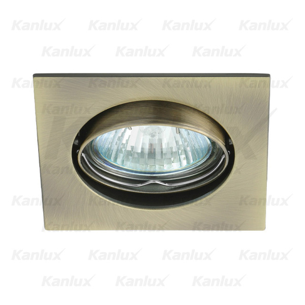 OPRAWKA SUFITOWA PUNKTOWA P/T MR16 50W GX5.3 RUCHOMA PATYNOWY MOSIĄDZ NAVI CTX-DT10-AB - 2554 - KANLUX