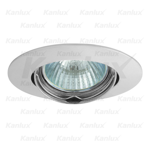 OPRAWKA SUFITOWA PUNKTOWA P/T MR16 50W GX5.3 RUCHOMA CHROM LUTO CTX-DT02B-C - 2591 - KANLUX