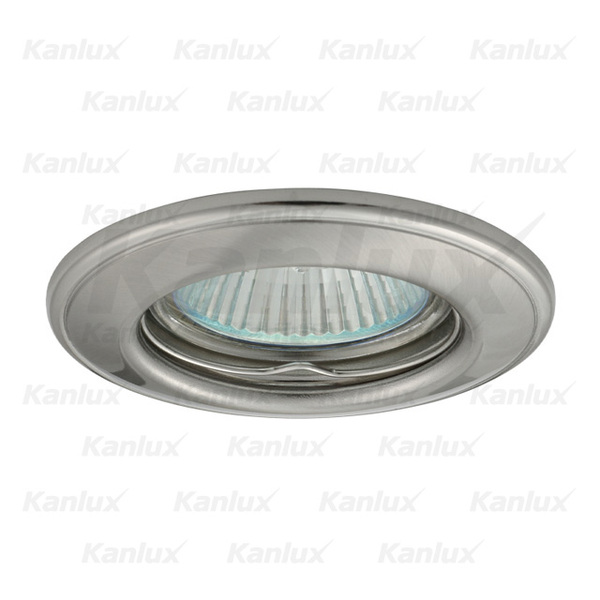 OPRAWKA SUFITOWA PUNKTOWA MR16 GX5,3 MAX.50W SATYNOWY NIKIEL/NIKIEL HORN CTC-3114-SN/N - 2821 - KANLUX