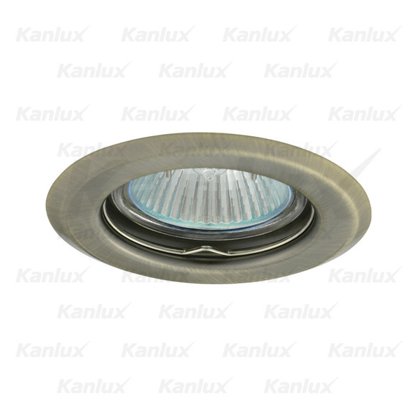 OPRAWKA SUFITOWA PUNKTOWA P/T MR16 50W GX5.3 MOSIĄDZ MAT ARGUS CT-2114-BR/M - 324 - KANLUX