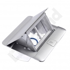 MINIPUSZKA POP-UP DO WYPOSAŻENIA, 4 MODUŁY, ALUMINIUM - 054011 - LEGRAND