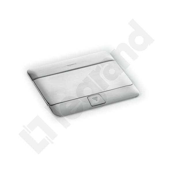 MINIPUSZKA POP-UP DO WYPOSAŻENIA 4 MODUŁY INOX - 054021 - LEGRAND