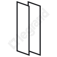 OSŁONY BOCZNE DO XL3 800 WYSOKOŚĆ 800 - 020416 - LEGRAND