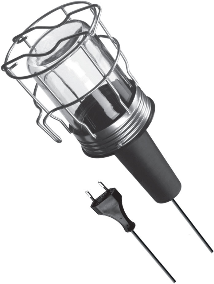 OPRAWA WARSZTATOWA 60W E27 CZARNY PVC CLASSIC - 000058 - LENA LIGHTING