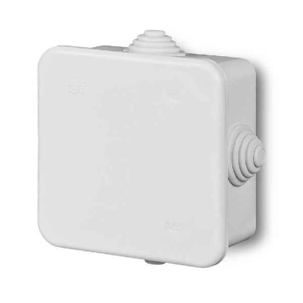 PUSZKA FAST-BOX 80X80X42 IP 44 SZARA. - 0242-04 - ELEKTRO-PLAST NASIELSK