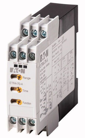 PRZEKAŹNIK CZASOWY 16A STEROWANIE 230V AC WIELOFUNKCYJNY ETR-70-A - 031888 - EATON