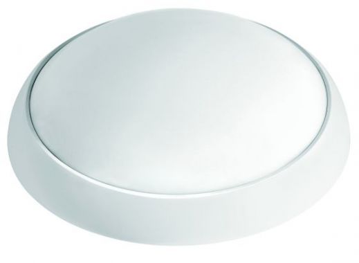 PLAFONIERA LED 8W IP54 4000K 750LM BIAŁA KLOSZ MATOWY MERCURY SMD - 187216/PA - LENA LIGHTING