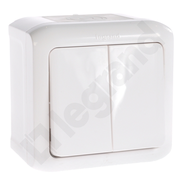 ŁĄCZNIK ŚWIECZNIKOWY 10 AX IP44 BIAŁY FORIX - 782362 - LEGRAND