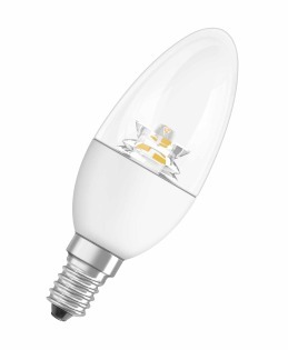 ŹRÓDŁO LED E14 B35 4W WW/827 STAR CLASSIC B ODPOWIEDNIK 25W - 4052899913622 - LEDVANCE ( OSRAM)