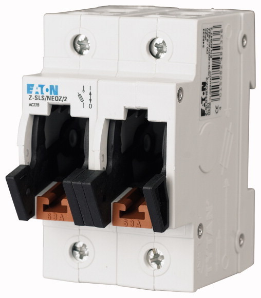 PODSTAWA ROZŁĄCZNIKA 63A 2 POLOWA DO WKŁADEK D02 Z-SLS/NEOZ/2 TYTAN - 248233 - EATON
