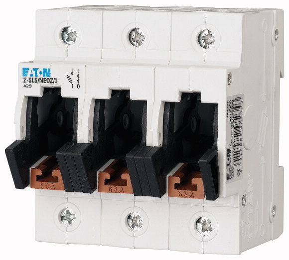 PODSTAWA ROZŁĄCZNIKA 63A 3 POLOWA DO WKŁADEK D02 Z-SLS/NEOZ/3 TYTAN - 248234 - EATON