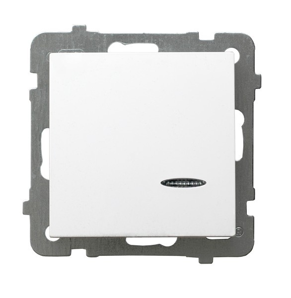ŁĄCZNIK HOTELOWY 16A, 230V~50HZ, IP20 BIAŁY AS - ŁP-15GS/m/00 - OSPEL