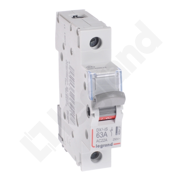 ROZŁĄCZNIK IZOLACYJNY 63A 1 BIEGUN FR301 - 406421 - LEGRAND