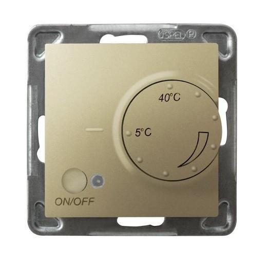 REGULATOR TEMPERATURY ZŁOTY METALIK IMPRESJA - RTP-1Y/M/28 - OSPEL