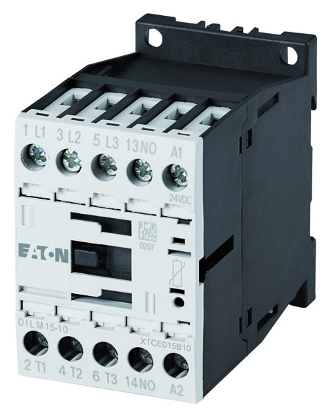 STYCZNIK MOCY 9A AC3 3 BIEGUNY NO STYK POMOCNICZY NO STEROWANIE 230V AC DILM9-10 - 276690 - EATON