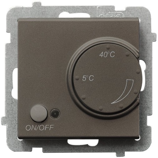 REGULATOR TEMPERATURY CZEKOLADOWY METAL SONATA - RTP-1R/M/40 - OSPEL