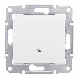 PRZYCISK "ŚWIATŁO" BIAŁY SEDNA - SDN0900121 - SCHNEIDER ELECTRIC