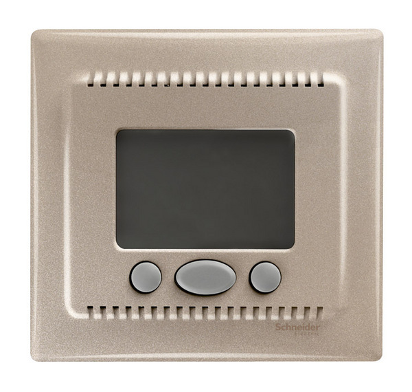 REGULATOR TEMPERATURY Z FUNKCJĄ KOMFORT SATYNA - SDN6000268 - SCHNEIDER ELECTRIC