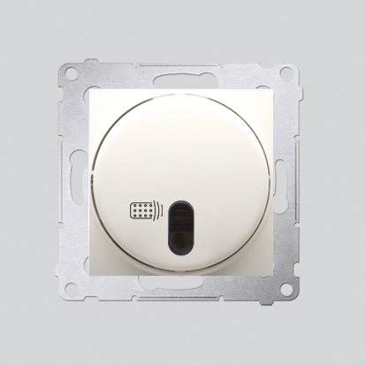 ŁĄCZNIK ZDALNIE STEROWANY (MODUŁ) 20-500 W KREM SIMON 54 - DWP10T.01/41 - KONTAKT SIMON