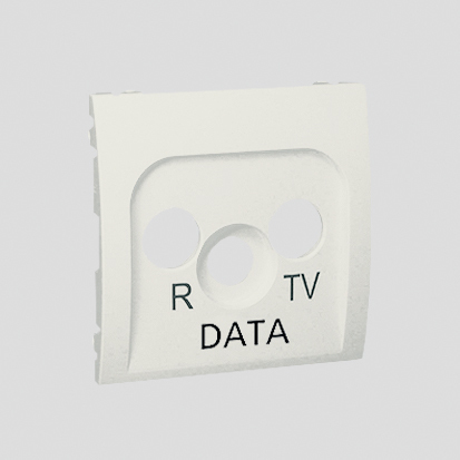 POKRYWA GNIAZDA ANTENOWEGO RTV-DATA ECRU SIMON CLASSIC - MADP/10 - KONTAKT SIMON