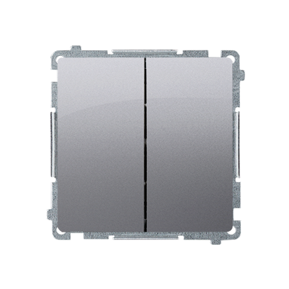 ŁĄCZNIK ŚWIECZNIKOWY (MODUŁ) 16AX 250V ZACISKI ŚRUBOWE INOX SIMON BASIC - BMW5A.01/21 - KONTAKT SIMON