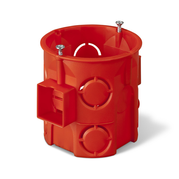 PUSZKA P/T PK-60 PRO ŁĄCZENIOWA GŁĘBOKA Z WKRĘTAMI DO ŚCIAN MUROWANYCH FI 60X61MM - 0285-01 - ELEKTRO-PLAST NASIELSK