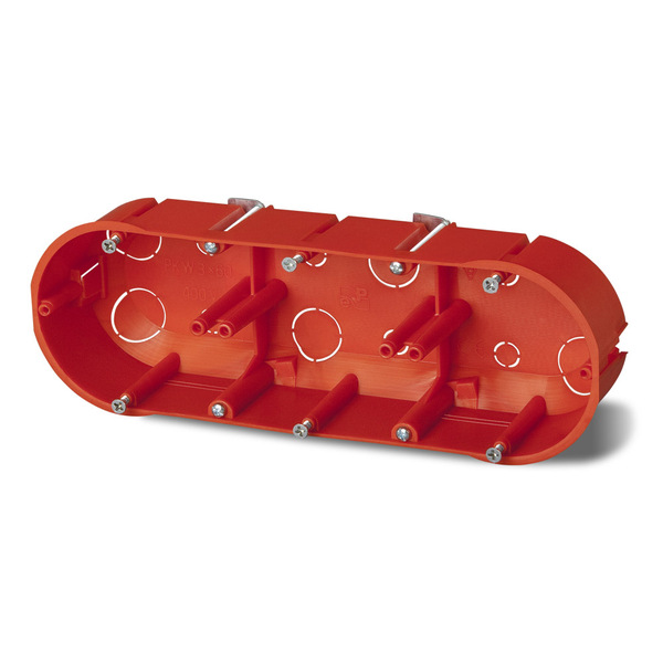 PUSZKA P/T PK-3X60 DO ŚCIAN PUSTYCH POTRÓJNA 3XFI 60X47MM - 0234-00 - ELEKTRO-PLAST NASIELSK