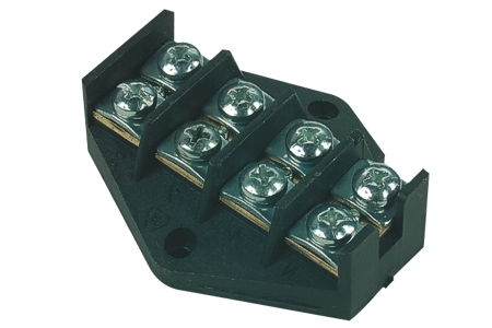 PŁYTKA ROZGAŁĘŹNA 4X10 MM2 SZARA - 0953-00 - ELEKTRO-PLAST NASIELSK