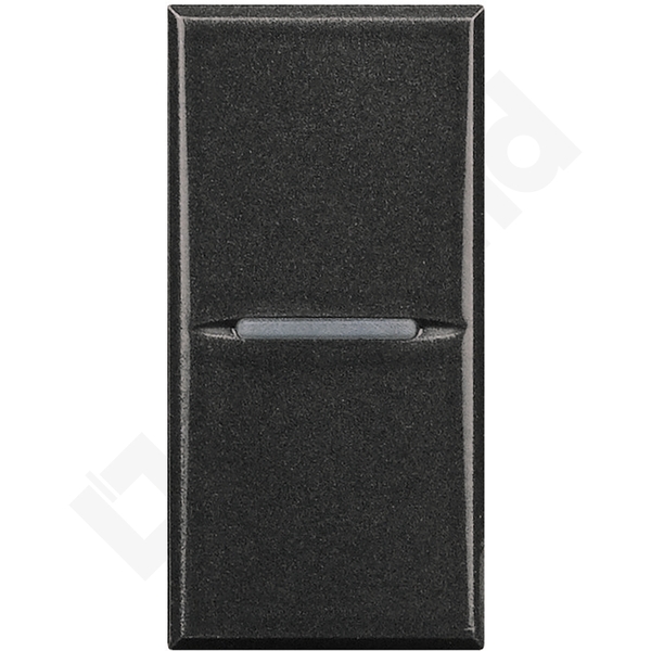 ŁĄCZNIK POJEDYNCZY 1 MODUŁ AXIAL ANTRACYT (SAMOZACISKI) AXOLUTE - HS4001A - LEGRAND