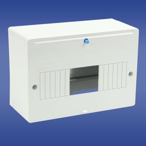 ROZDZIELNIA TWORZYWO 1X9 MODUŁÓW N/T Z LISTWĄ N+PE RM - 6.2 - ELEKTROPLAST OPATÓWEK