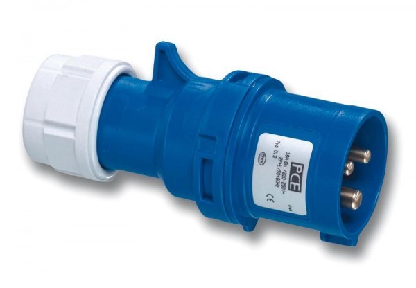 WTYCZKA PRZENOŚNA 32A 230V 2P+Z IP44 SHARK - 023-6 - PCE
