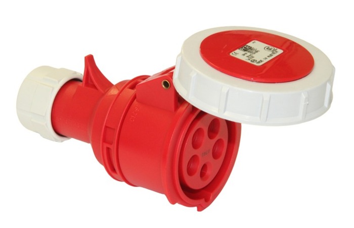 GNIAZDO 32A 3P+Z+N PRZENOŚNA IP67 - 2252-6 - PCE