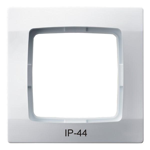 RAMKA POJEDYNCZA DO ŁĄCZNIKÓW IP44 BIAŁA KARO - RH-1S/00 - OSPEL