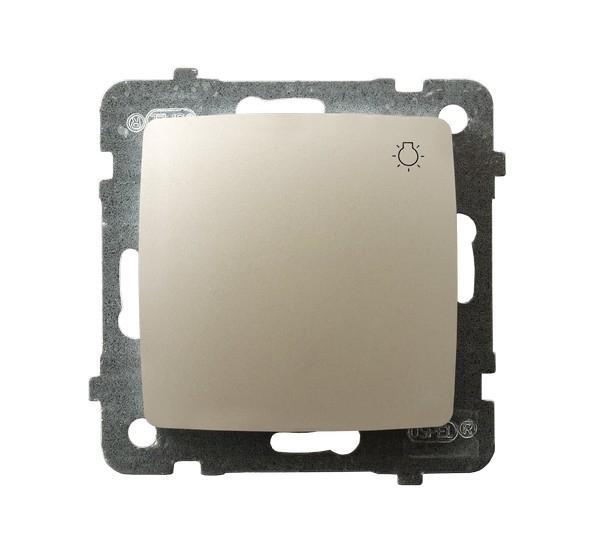 ŁĄCZNIK ZWIERNY "ŚWIATŁO" ECRU PERŁOWY KARO - ŁP-5S/m/42 - OSPEL