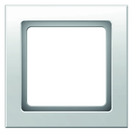 RAMKA POJEDYNCZA BIAŁY AKSAMIT Q.3 - 10116099 - HAGER - BERKER