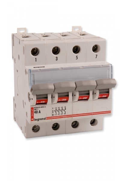 ROZŁĄCZNIK IZOLACYJNY 20A 4-POLOWY FR 302 - 406477 - LEGRAND