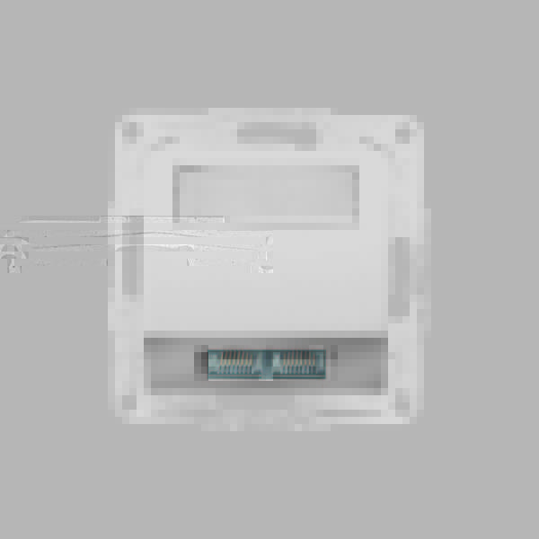 GNIAZDO TELEFONICZNO/KOMPUTEROWE RJ12 RJ45 KAT.5E BIAŁY POLO.OPTIMA - 12004902 - HAGER - BERKER